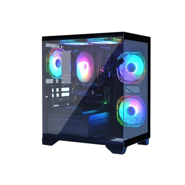 Gawfolk Gaming PC AMD Ryzen7 5700G Quad-Core Processor (up To 3.8GHz).32GB DDR4-RAM-3200Mhz-1TB NVMe SSD, AMD Radeon Vega 6 Graphics, DesktopBlack - Image 7
