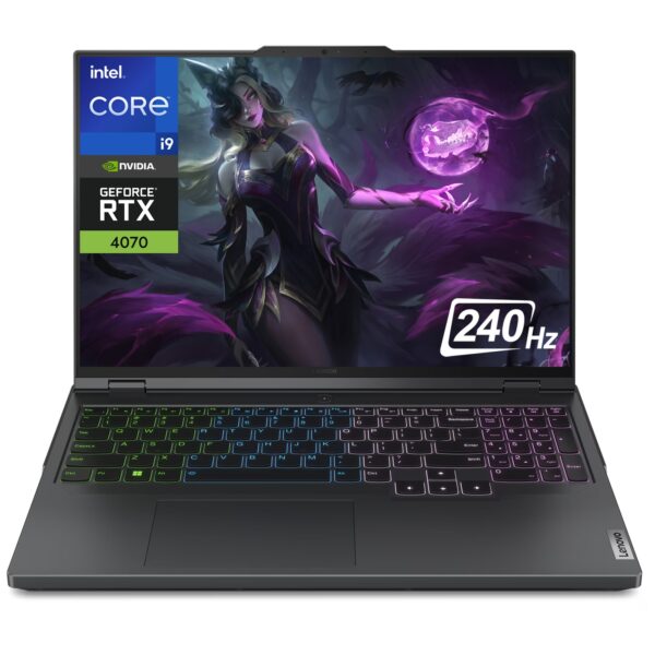Lenovo Legion Pro 5i Gaming Laptop, 16" WQXGA 240Hz Display, Intel 24-Core i9-14900HX, NVIDIA GeForce RTX 4070, 64GB DDR5, 4TB SSD, Backlit Keyboard, Windows 11 Home, Onyx Gray - Image 3