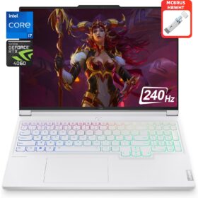 Lenovo Legion 7i Gaming Laptop, 16" WQXGA 2560 x 1600 240Hz, Intel 14th Gen Core i7-14700HX, 32GB DDR5, 1TB SSD, NVIDIA RTX 4060, Wi-Fi 6E, Windows 11 Home, with Cleanng Brush