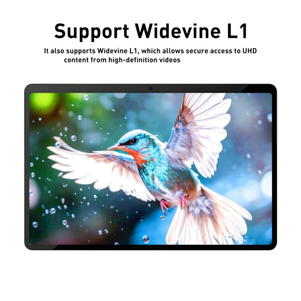 T606 Tablet Android 14 Tablet 12GB(4+8)RAM+128GB ROM HD Dual Cameras 1280*800 Resolution With Face Recognition 4G LTE Dual SIM Cards Can Make Calls Octa-core Processor Support Office Study And Entertainment With Keyboard And Mouse Christmas Gifts New Year Gifts - Image 7