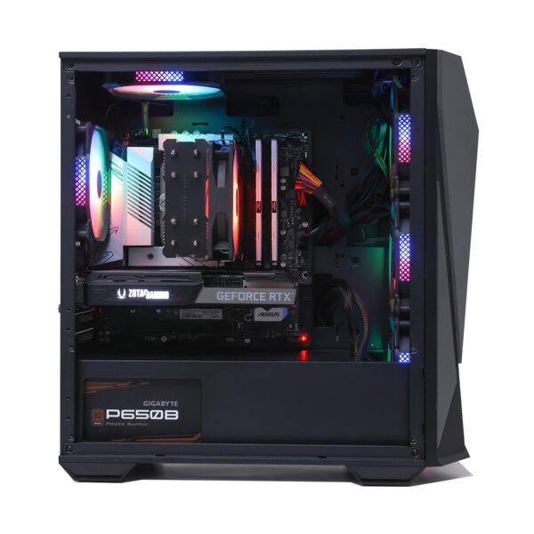 MXZ High Performance Gaming PC, AMD Ryzen 5 9600X, GeForce RTX 4070 Super, B650, 16GB DDR5, 1TB NVME, 5 RGB Fans - Image 5