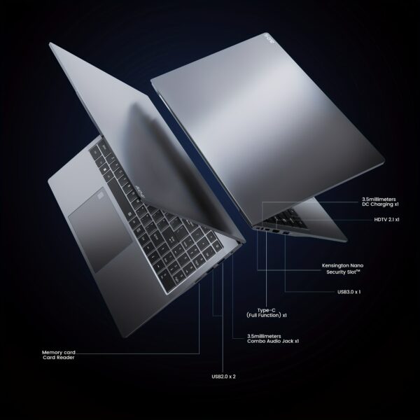 N-one NBook Turbo Laptop, Intel Core I7-13620H 10-core (up To 4.9 GHz), 32GB DDR4+1TB SSD, 16" 1920*1200 Screen, Ultra-narrow Border, Fingerprint Unlocking, WiFi 5, 57 Wh Battery, Full-size Backlit Keyboard, Business Computer, Pc Gamer, Portable Laptop, Computer, Laptop Computer, Laptops On, Gaming Computer, Pc Gaming Computer, Computadora Laptop, Gaming Laptop, Computer Laptop, Laptop En Oferta. Student Learning Computer, Holiday Gift. - Image 10