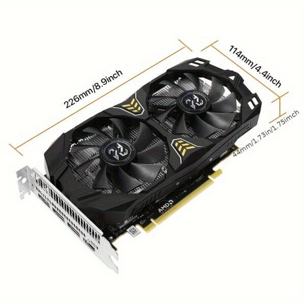 PELADN RX 580 8GB Graphics Card GPU DirectX 12 256-Bit GDDR5 PCI Express 3.0 Gaming Video Card - Image 5