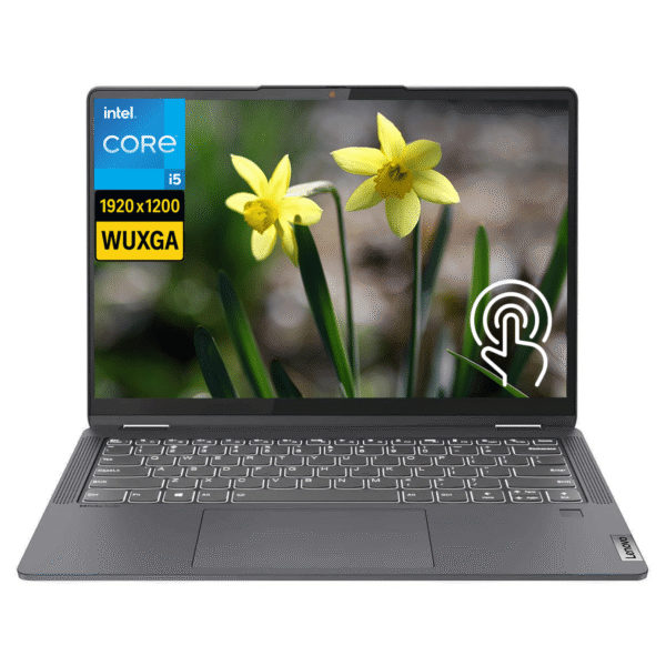 Lenovo Flex 5i 14" WUXGA 2-in-1 Touchscreen Laptop, Intel Core i5-1235U, 16GB RAM, 1TB SSD, Fingerprint, Backlit Keyboard, Wi-Fi 6, Windows 11 Home in S Mode