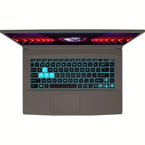 MSI Thin 15 Gaming Laptop, AMD Ryzen 9 8945HS(Beat i9-13900H, Up to 5.2GHz), NVIDIA RTX 4060, 15.6" 144 Hz IPS, 64 GB DDR5, 1 TB SSD, Windows 11 Pro& Microsoft Office Pro, w/Bonus Accessories - Image 2