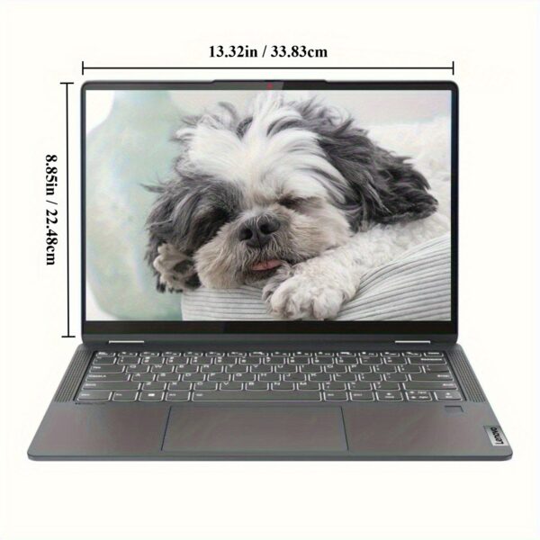 Lenovo IdeaPad Flex 5i 14" FHD+ IPS Touchscreen 2-in-1 Laptop, Intel Core i5-1235U 10-Core Processor, 16GB RAM 2TB SSD, Fingerprint Reader & Backlit Keyboard, Windows 11 Home in S Mode, Thunderbolt 4, Includes Cleaning Brush, Touchscreen Notebook, Ultralight Design, Vibrant Display - Image 7