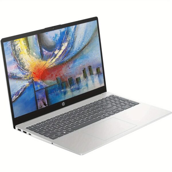 HP 15.6" Touchscreen Laptop for Business & Students - Intel Core i3-1215U, 8GB RAM, 512GB SSD, Intel UHD Graphics, Long Battery Life, Fast Charge, WiFi 6E, Windows 11 Home, HD Camera, Dual Speakers, QWERTZ Keyboard, Touchscreen Notebook | Vibrant Screen | Durable Construction - Image 3