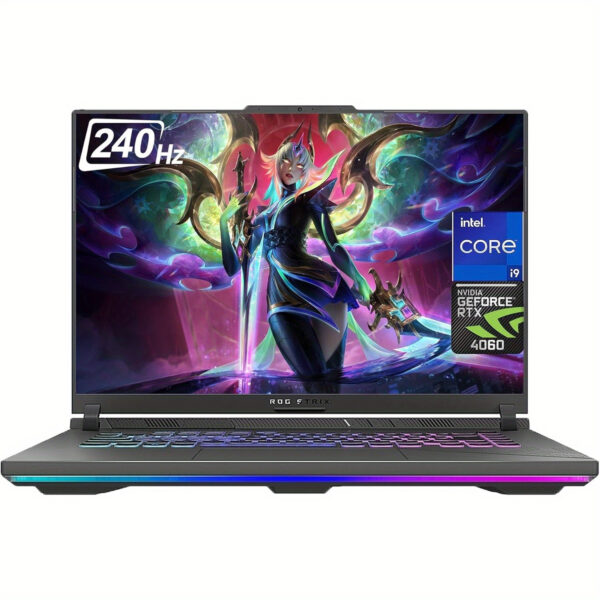 ASUS ROG Strix G16 Gaming Laptop, 16" 240Hz QHD Display, Intel Core I9-14900HX, 32GB DDR5 RAM, 1TB SSD, NVIDIA GeForce RTX 4060, WiFi 6, Backlit Keyboard, Windows 11 Home, with 32GB USB - Image 3