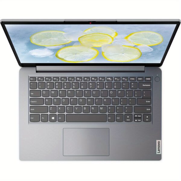 Lenovo IdeaPad 1 14 Business Laptop - 14" FHD Anti-Glare Display, AMD Ryzen 5 5500U, 8GB RAM, 256GB SSD, Radeon 7 Graphics, Wi-Fi 6, Windows 11 Home, 10-Hour Battery, Cloud Grey, Professional Computing, Premium Build, Sturdy Chassis, Portable Computer, Remote Workers - Image 4