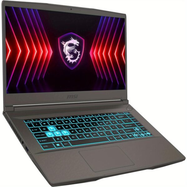 MSI Thin 15 Gaming Laptop, AMD Ryzen 9 8945HS (Beat i9-13900H, Up to 5.2GHz), NVIDIA RTX 4060, 15.6" 144 Hz IPS, 16 GB DDR5, 1 TB SSD, Windows 11 Pro& Microsoft Office Pro, w/Bonus Accessories - Image 6
