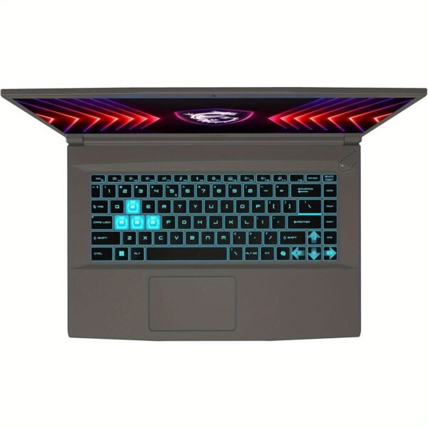 MSI Thin 15 Gaming Laptop, 15.6" 144 Hz IPS, AMD Ryzen 9 8945HS (i9-13900H, Up to 5.2GHz), NVIDIA RTX 4060 8 GB GDDR6, 32 GB DDR5, 2 TB SSD, Win 11 Pro, Office Pro Lifetime License, 32G UFD, Mouse - Image 6