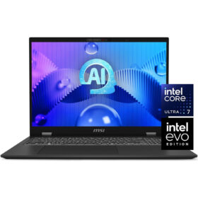 MSI Prestige 16 AI Evo Ultra Thin Professional Laptop, 16" QHD+ Display, Intel Core Ultra 7-155H, Intel ARC Graphics, 32GB DDR5 RAM, 4TB SSD, Backlit Keyboard, WiFi 7, Windows 11 Home