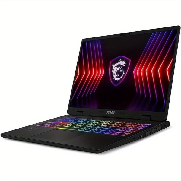 MSI Crosshair 16 Gaming Laptop 16" FHD+ 144Hz IPS Display, Intel i7-14650HX (Up to 5.2GHz), 64GB DDR5 RAM, 1TB SSD, 8GB RTX 4070, 90Whr Battery, Wi-Fi 6E, BT 5.3, Windows 11 Pro, Office 2024 Pro, Portable Gaming Laptop with RGB Keyboard & 720P Webcam, Gaming Notebook | Steelseries Keyboard | Highperformance Components - Image 4