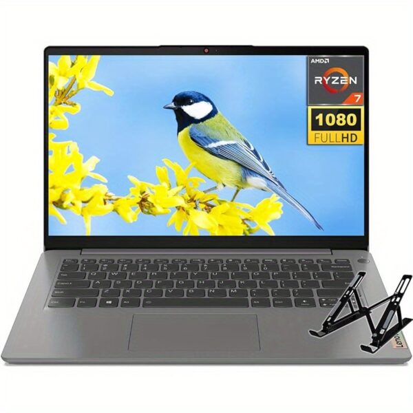 Lenovo IdeaPad 3 Laptop, 14" FHD Display, AMD Ryzen 7 5700U Processor, 20GB RAM, 2TB SSD, AMD Radeon Graphics, Student& Business, Wi-Fi 6, Windows 11 Home, Cloud Grey - Image 3
