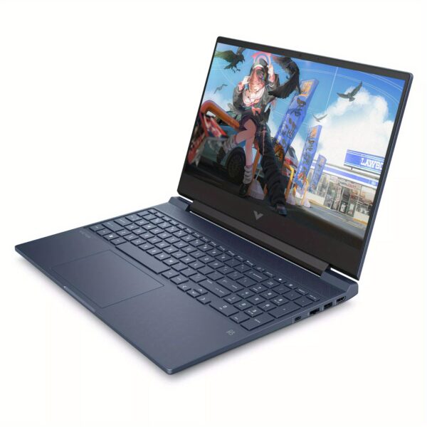 HP Victus 15.6" FHD Gaming Laptop - 144Hz IPS Display, Intel Core i7-13620H, 32GB DDR4 RAM, 2TB SSD, NVIDIA GeForce RTX 4060, Backlit Keyboard, Wi-Fi 6, Windows 11 Home, Performance Blue, Highend Gaming, Floral Design Cover, Fast Charging Lithium, Multimedia Editing, Modern Gaming Rig, Highquality Components, Faster Ram, Multimedia Creators - Image 3