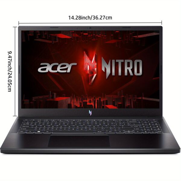 Acer Nitro V 15 Gaming Laptop 15.6" FHD IPS 144Hz, Intel Core i9-13900H & NVIDIA GeForce RTX 4060, 16GB DDR5, 1TB SSD, Backlit Keyboard, Wi-Fi 6, Windows 11 Home, 32GB USB Included, Highperformance Computing, Bold Display, Durable Build - Image 2