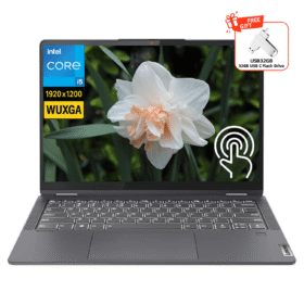 Lenovo Ideapad Flex 5i 2-in-1 Business Laptop, 14" FHD+ Touchscreen Display, Intel Core i5-1235U, 16GB RAM, 512GB SSD, Backlit Keyboard, fingerprint, Windows 11 Home in S Mode, with 32GB USB